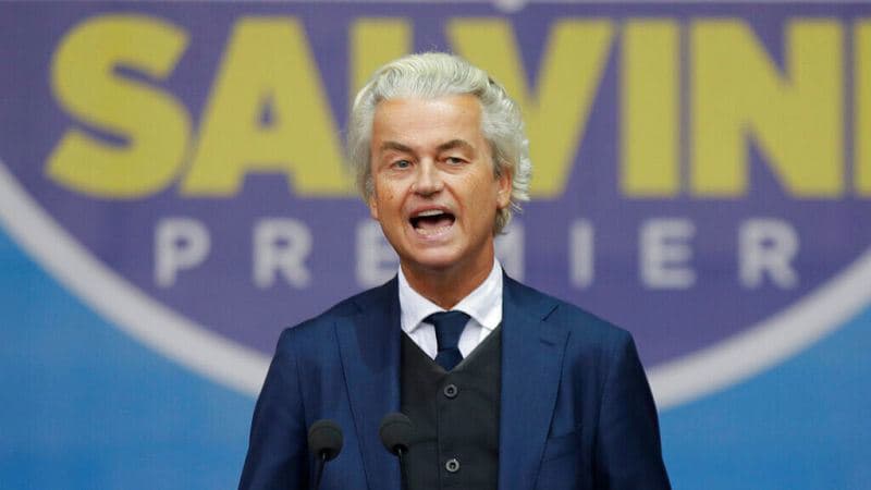 Geert Wilders Vows to Halt Asylum Claims for Four Years in Netherlands