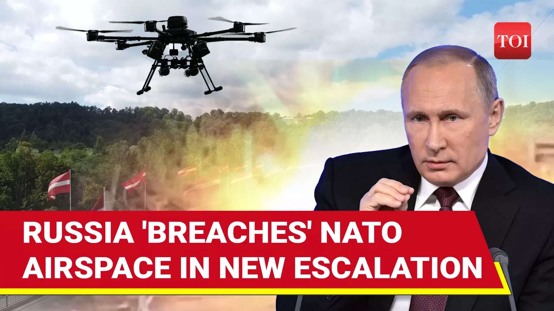 Polish Jets Respond as Russian Drones Breach NATO Airspace