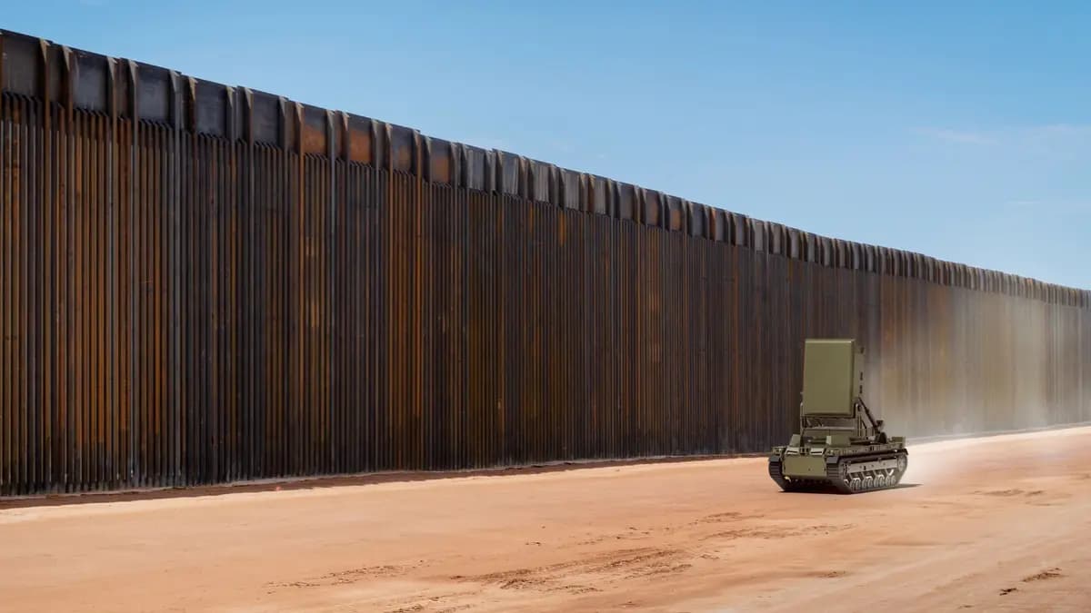 U.S. unveils world's first high-pulse microwave robot to combat drone swarms