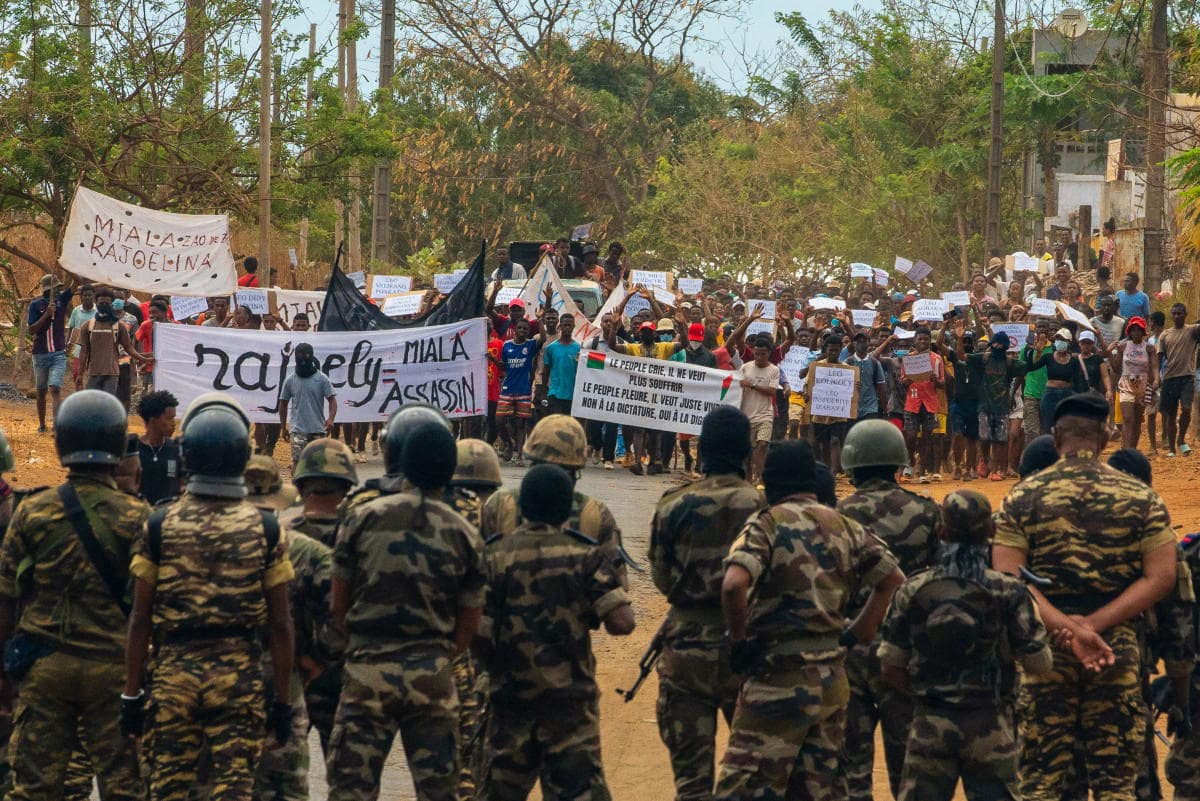 Madagascar soldiers join protesters, urge security forces to refuse orders