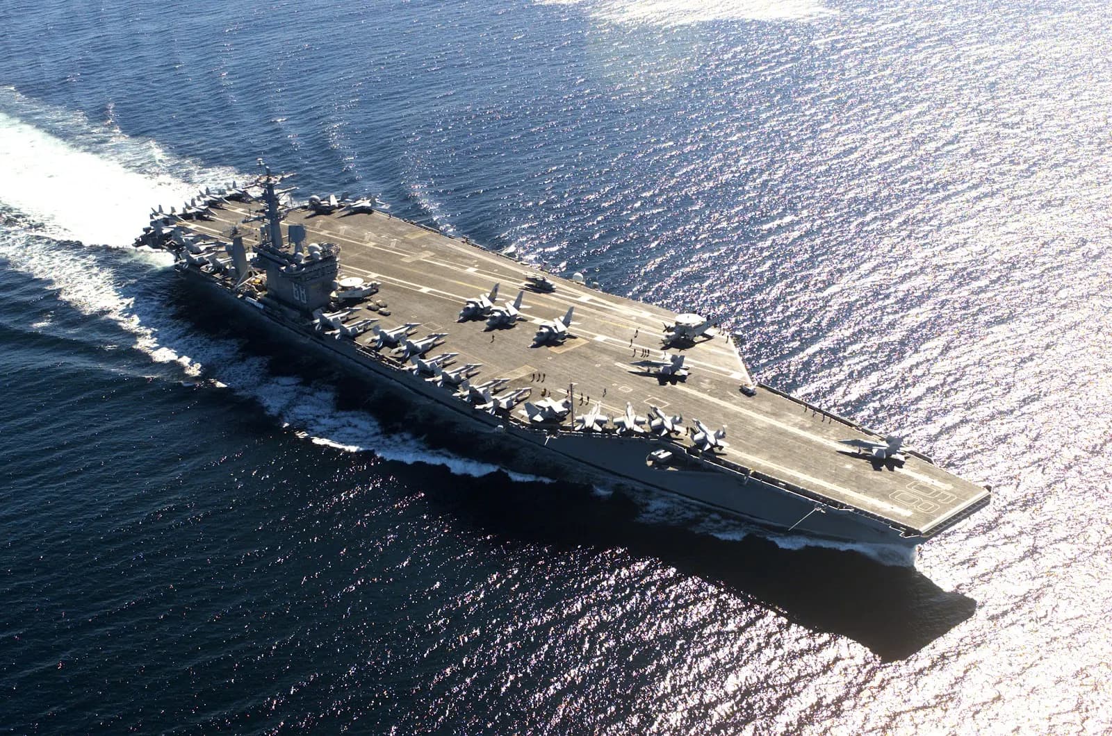 U.S. Navy’s largest and most expensive aircraft carrier arrives near Latin America