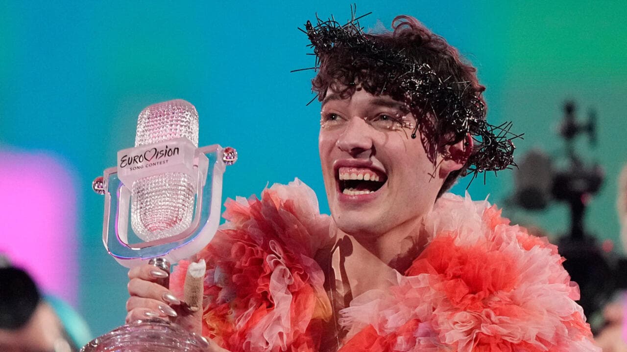 Swiss singer Nemo returns 2024 Eurovision trophy in protest of Israel