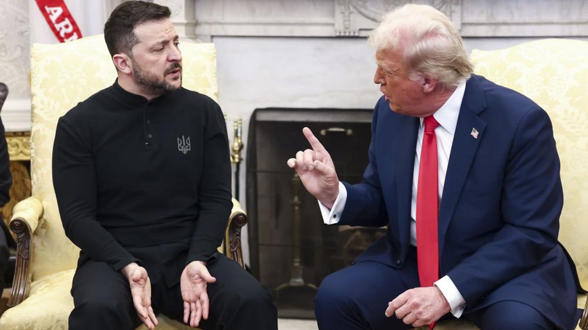 Trump and Zelensky Hold Tense Yet Civil Press Conference Amid Media Restrictions