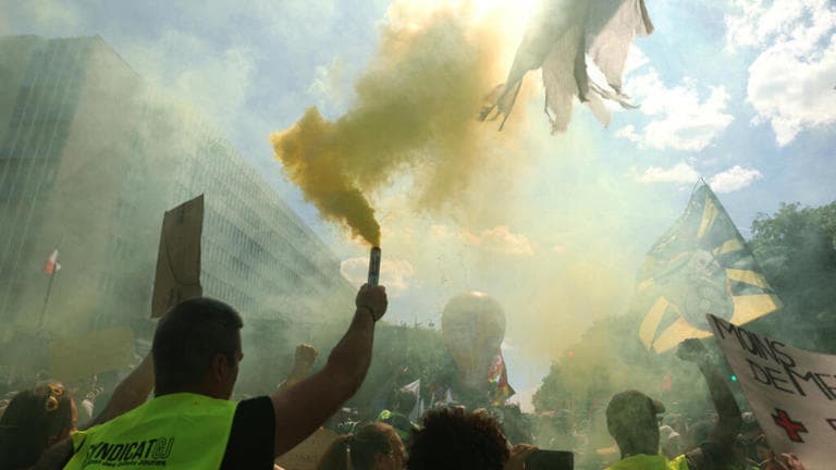 Leftist Uprising in France Over Budget Cuts Sparks "Block Everything" Movement