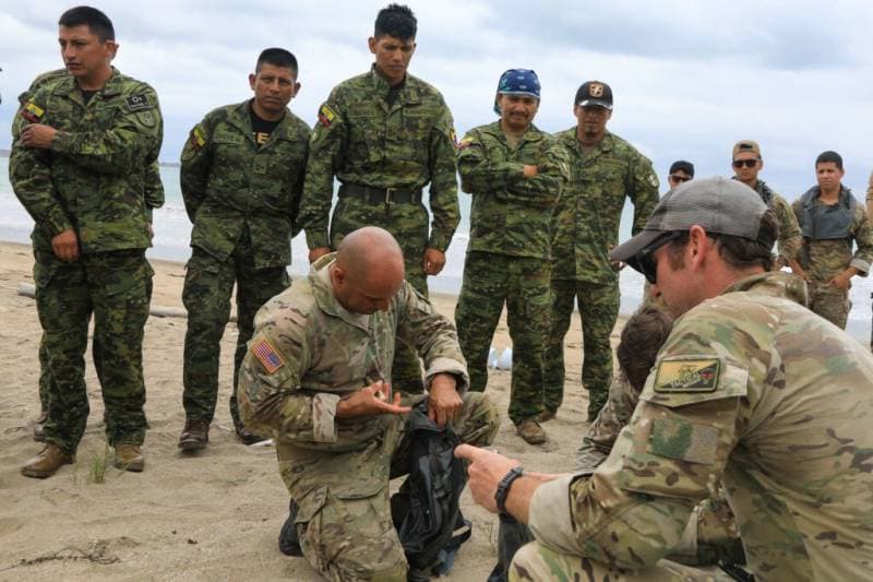 Reports of U.S. Air Force personnel deploying to Ecuador's Manta Air Base