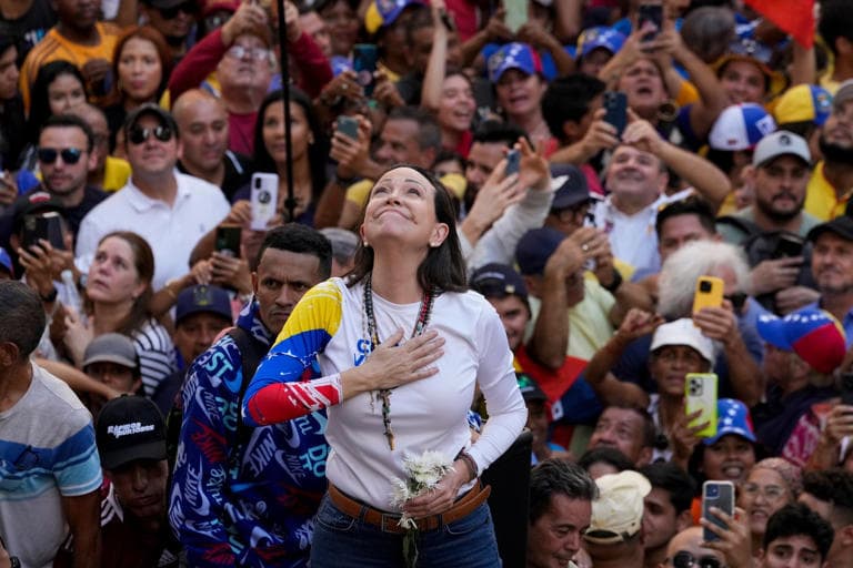 María Corina Machado's team urges priority on eliminating Nicolás Maduro