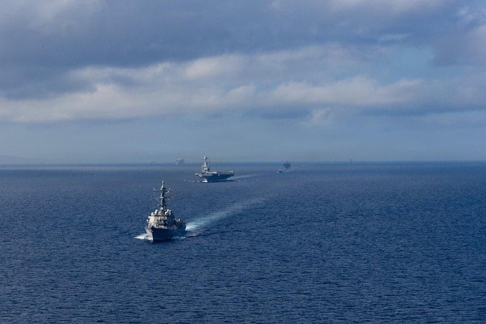 U.S. warships arrive in Trinidad and Tobago near Venezuela
