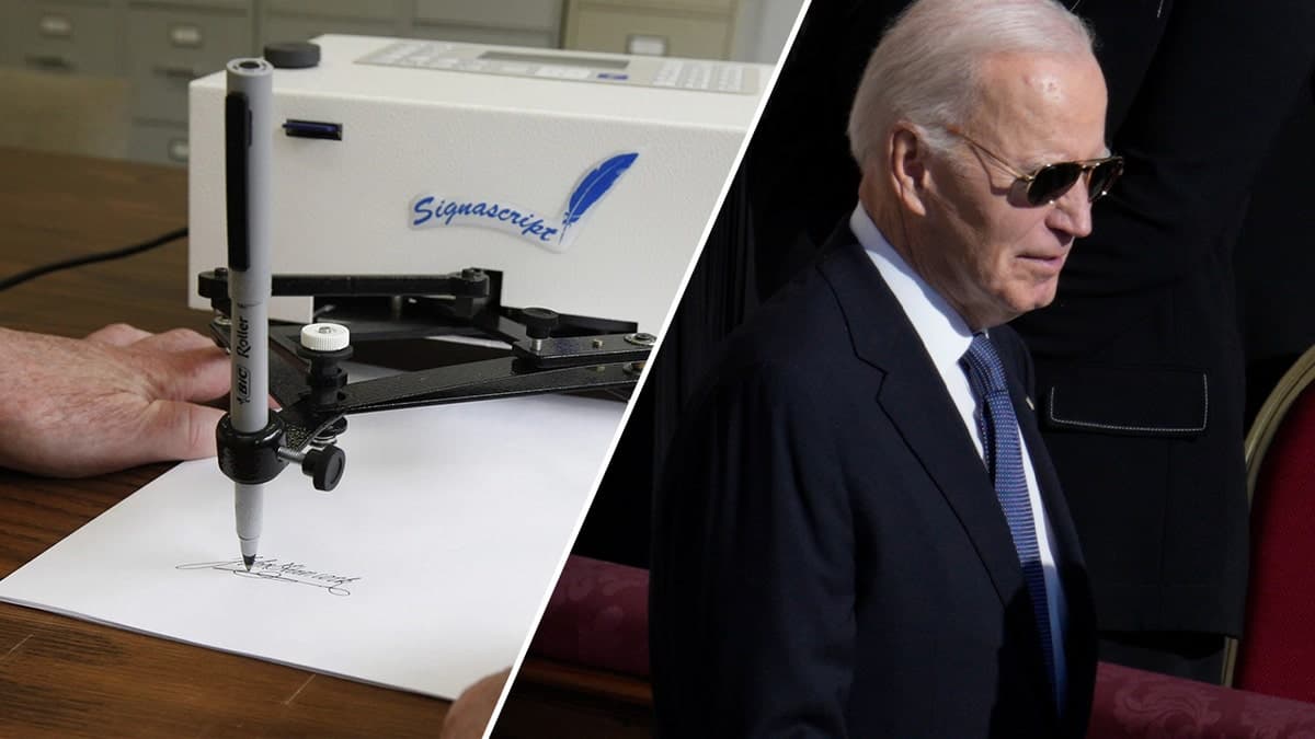 Department of Justice reviews Joe Biden's use of autopen for pardons