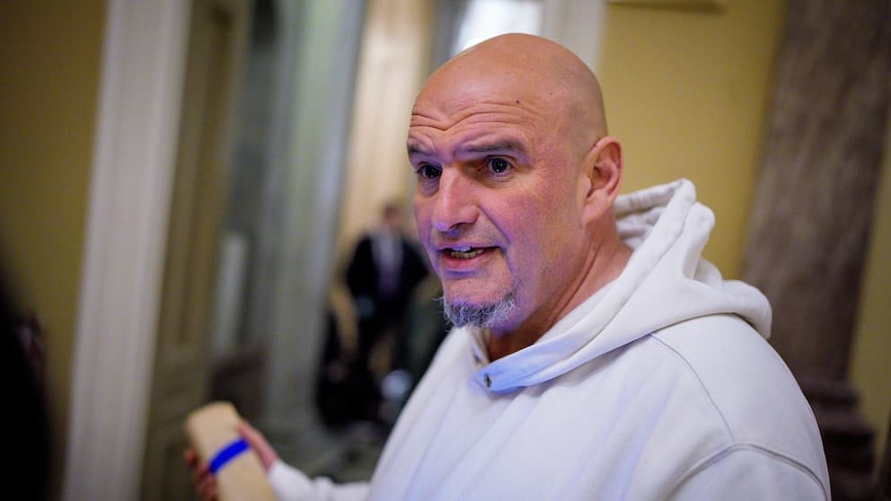 Senator John Fetterman hospitalized after early morning fall