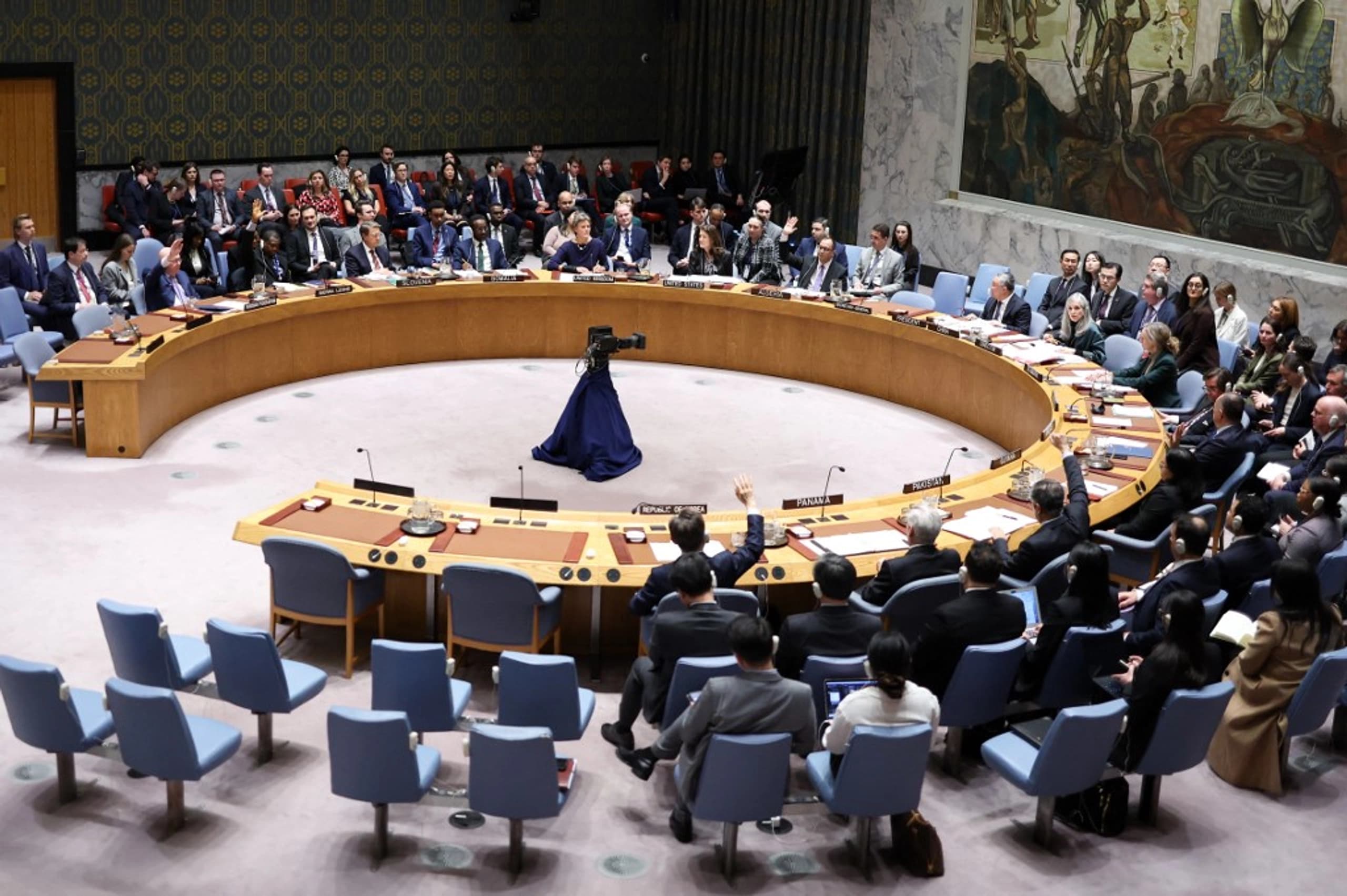 UN Security Council approves U.S.-backed resolution for Trump's Peace Plan