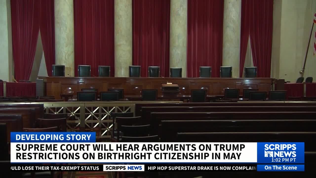 Supreme Court to hear case on Trump's authority to end birthright citizenship