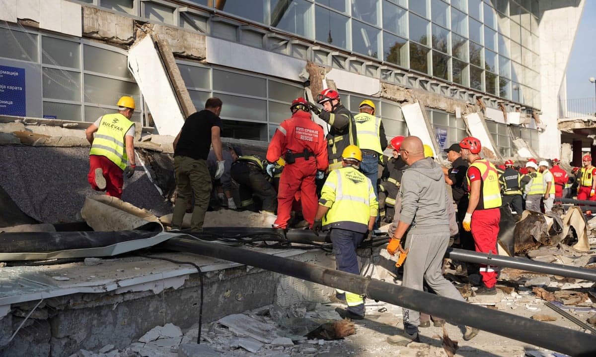 14 Arrested, Including Ex-Trade Minister, Over Novi Sad Railway Station Roof Collapse