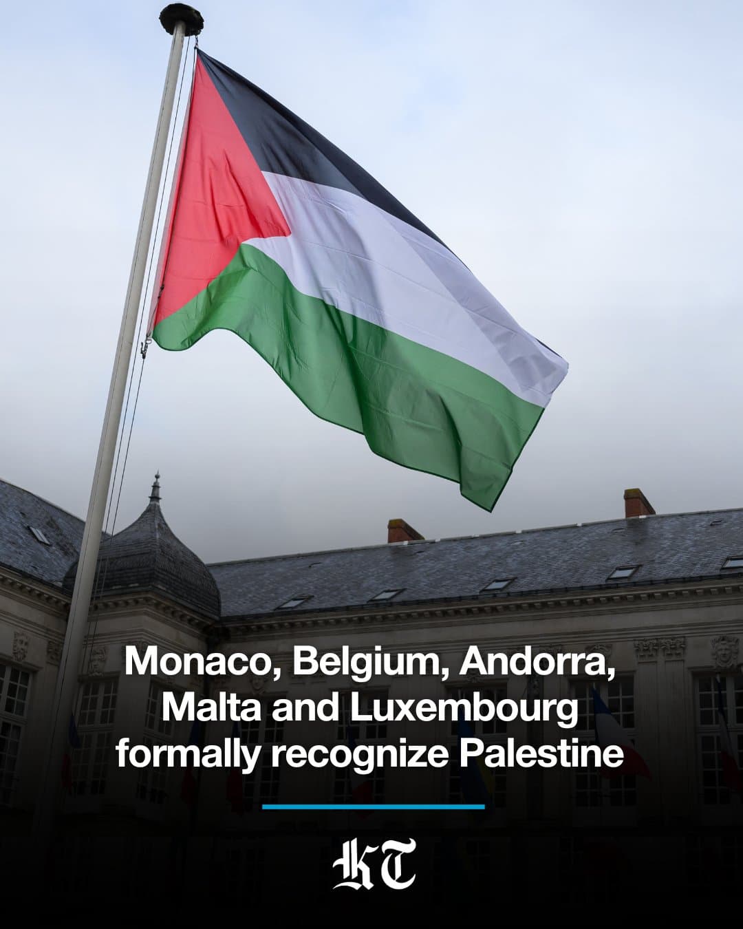 Luxembourg and Andorra formally recognize the State of Palestine