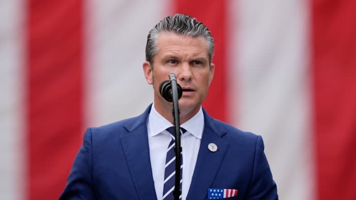 US Secretary of War Pete Hegseth declares military unmatched globally