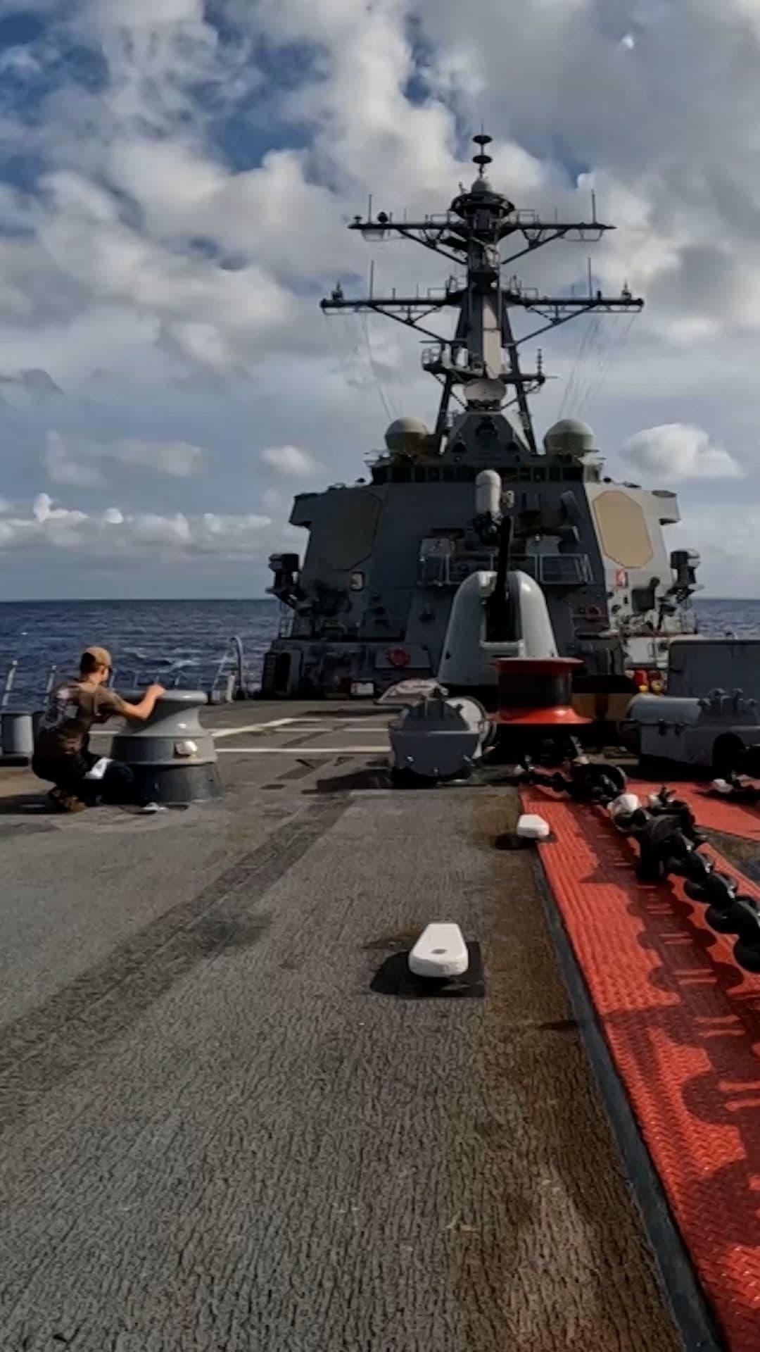 US boards third tanker off the coast of Venezuela