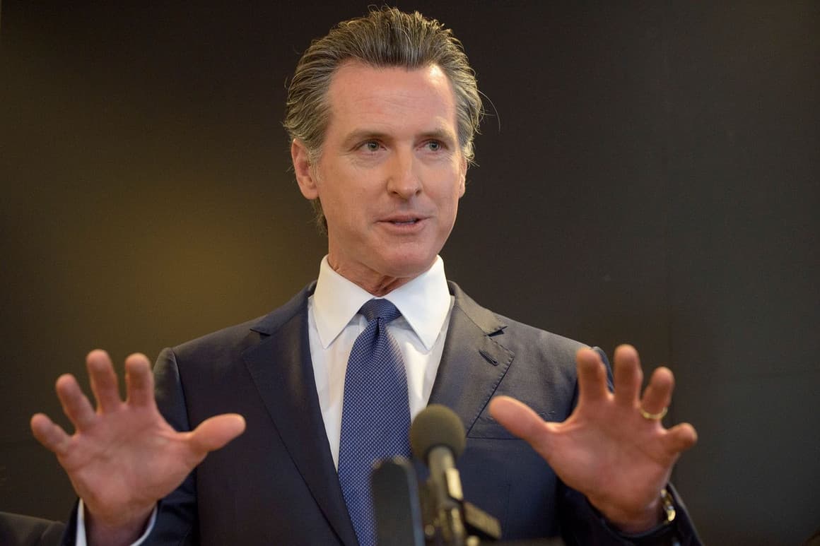 Newsom Takes On Fox News in Defamation Battle Over Trump's Claims
