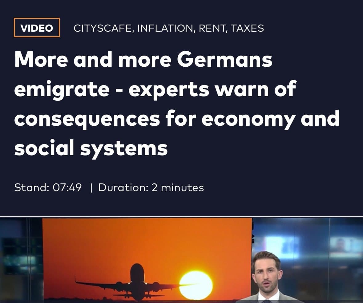 Skilled Germans leaving country as non-skilled migrants increase in Germany