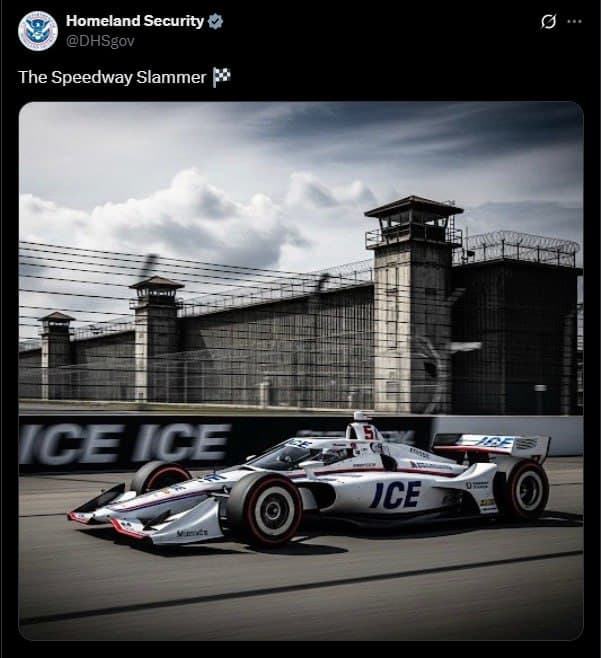Outrage Over Indiana’s 'Speedway Slammer' Immigration Center Named After IndyCar Icon
