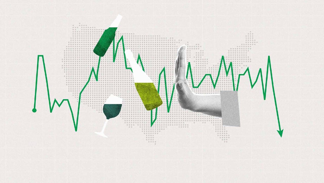 Americans' Alcohol Consumption Plummets to Historic Low as Health Concerns Rise