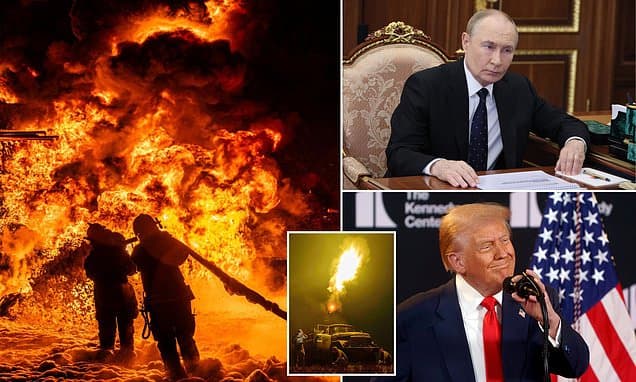 Trump Claims Putin Ready to Negotiate 'Divided' Ukrainian Lands in Key Meeting