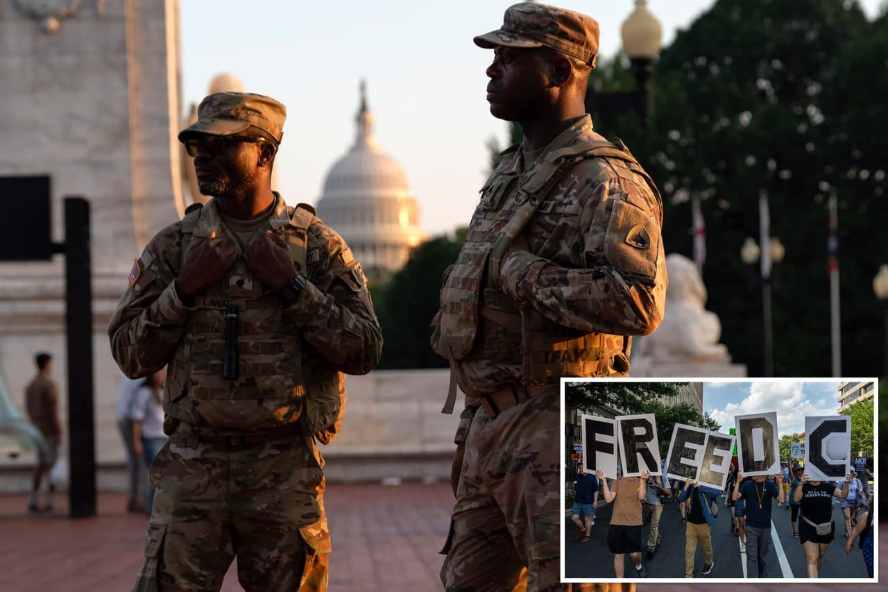 Three States Deploy 750 National Guard Troops to Bolster Security in D.C.