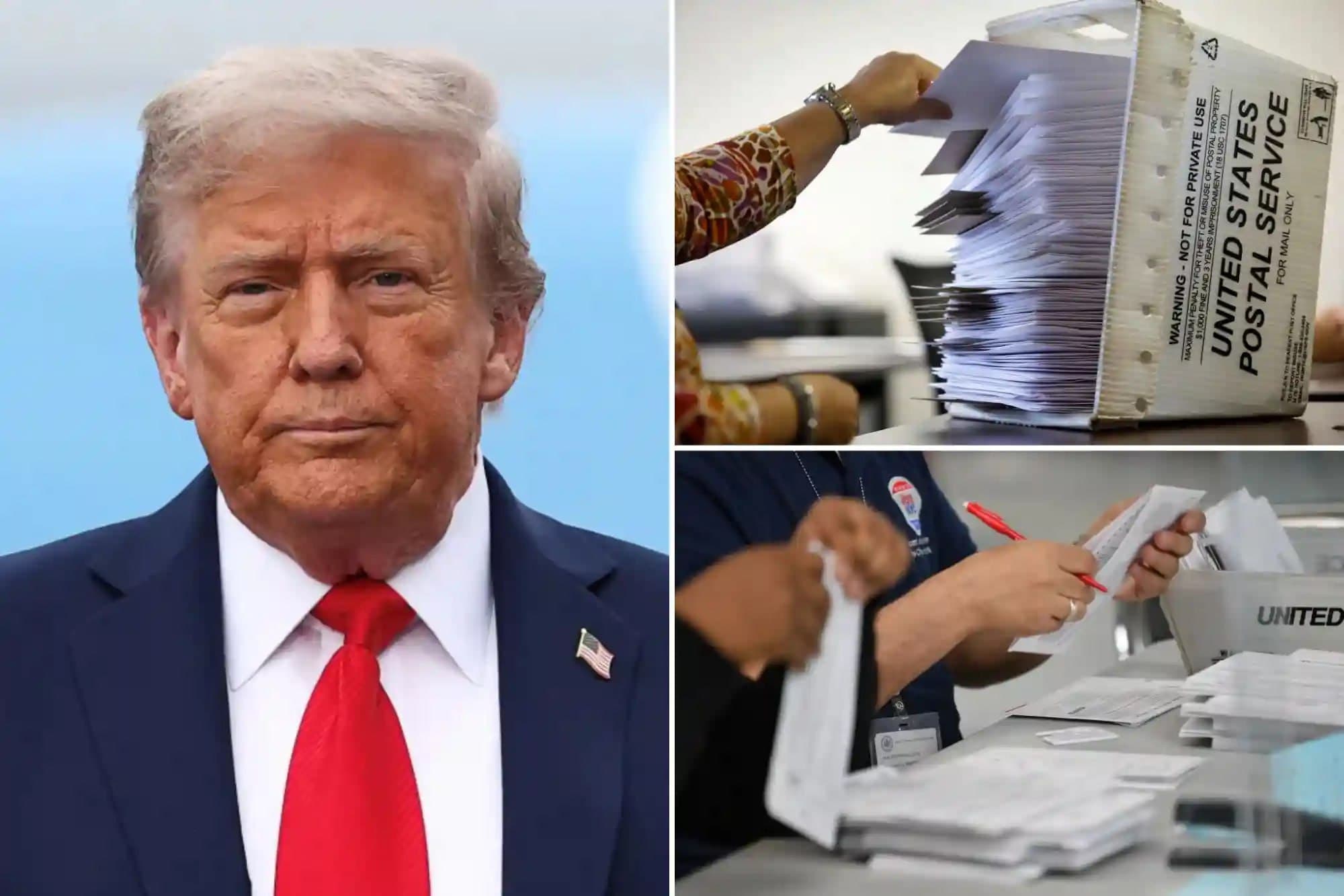 Breaking: Trump Announces Ban on Mail-In Voting Ahead of 2026 Elections