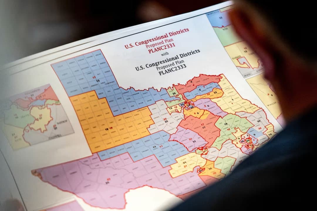 Texas Lawmakers Approve Redistricting Plan, Securing 5 GOP Seats