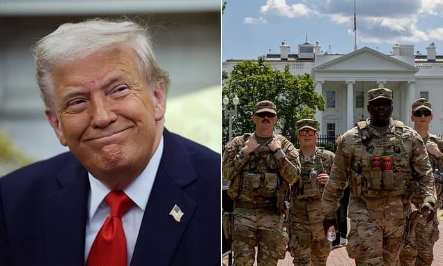 Trump Hits Historic 55% Approval as D.C. Crime Plummets 39%