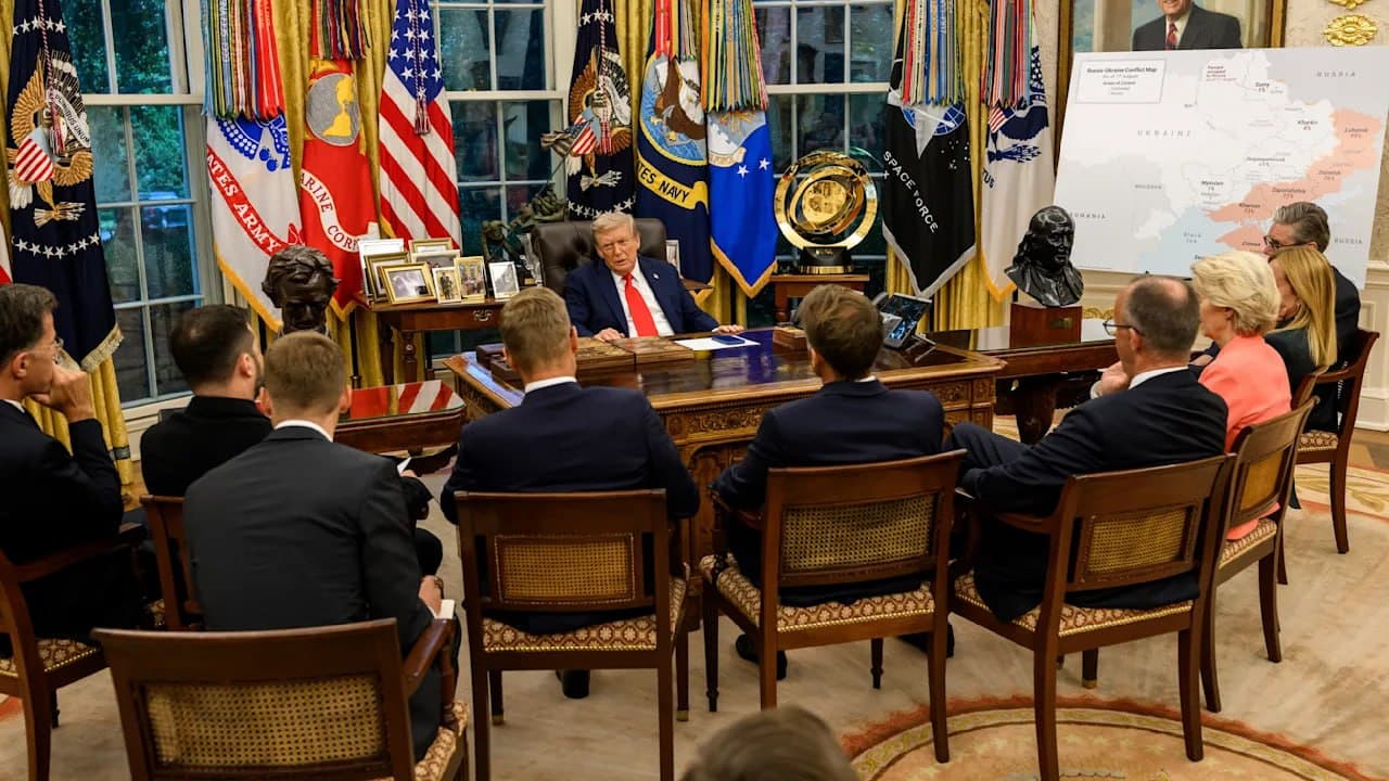 Trump Accuses Europe of Funding Russia Amid Oil Imports Debate