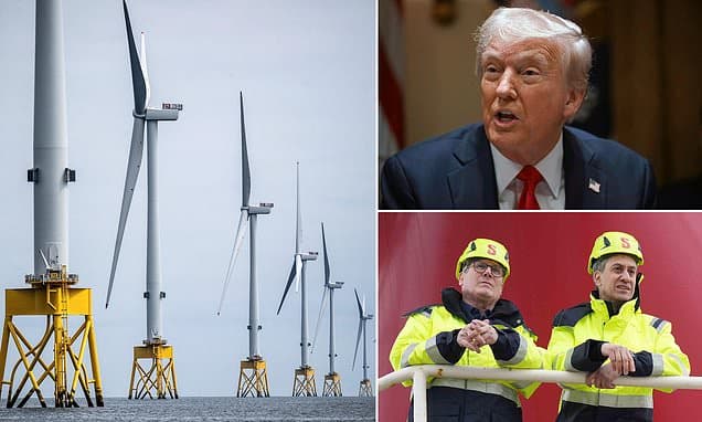 Trump Claims Wind Energy Drives Up Costs and Politicians Out
