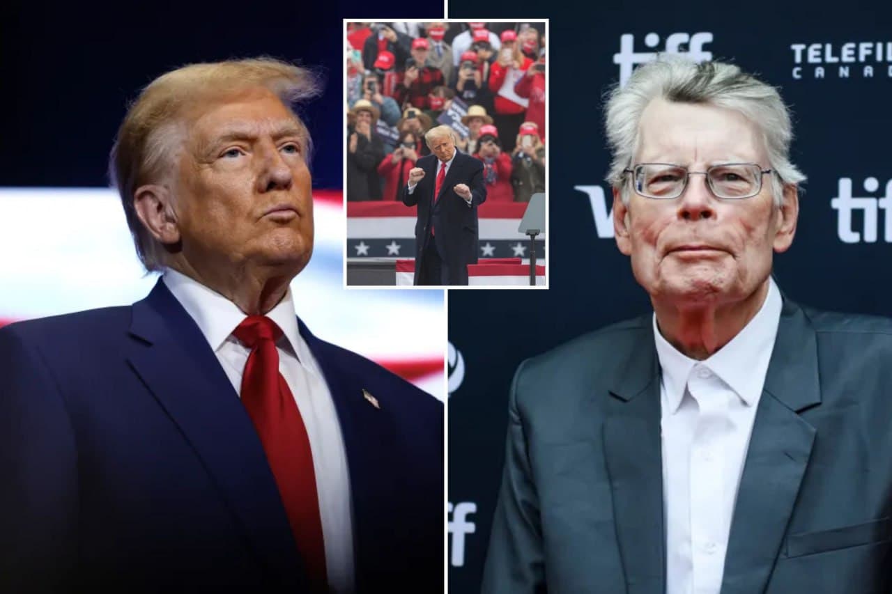 Stephen King Predicts Trump Supporters Will Disavow Him by 2045
