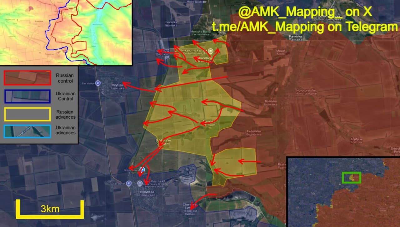 Russian Forces Capture Key Hamlets, Threatening Ukrainian Troops' Supply Lines