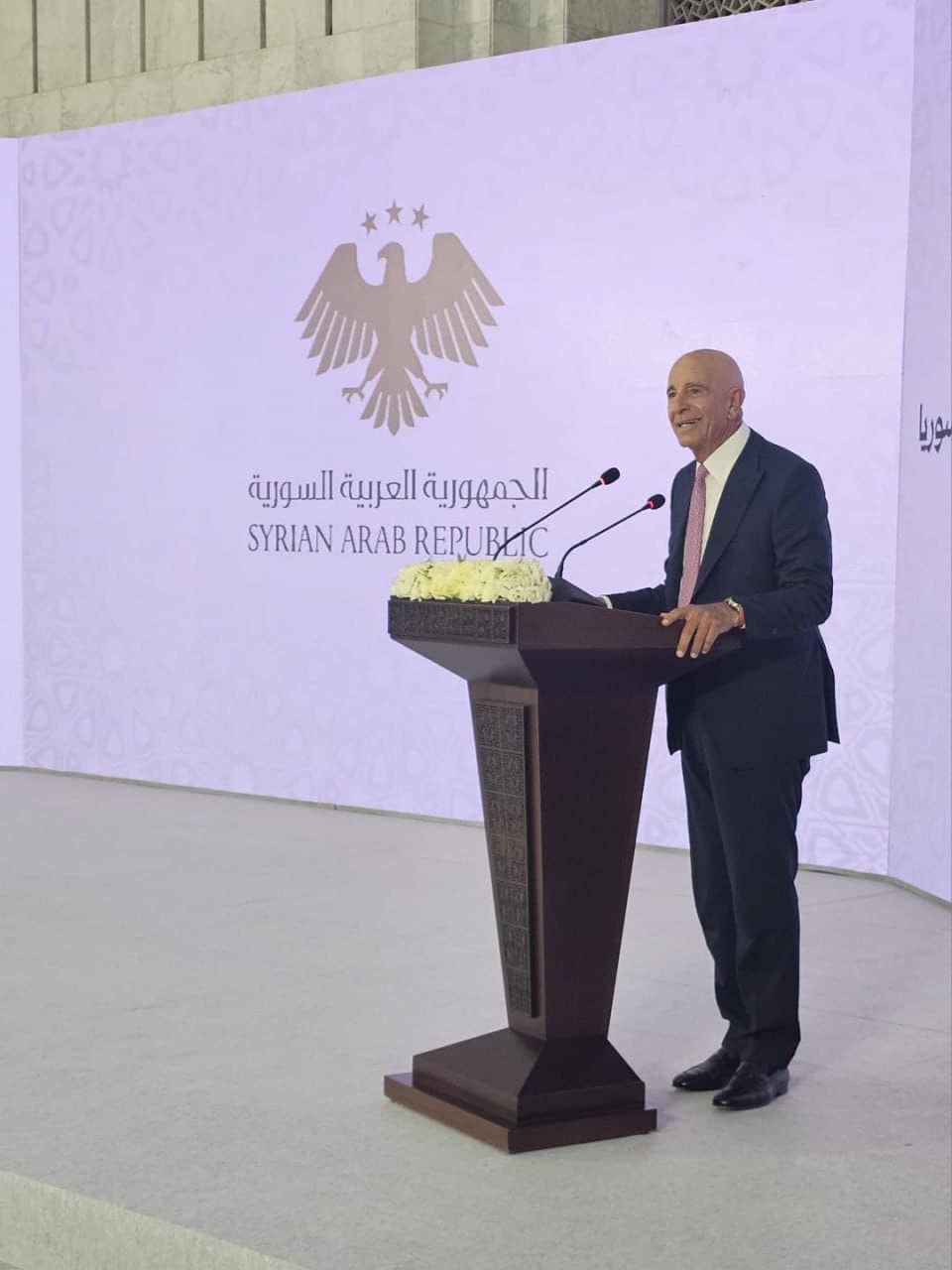 US Ambassador Celebrates Sanction Lift and Airport Deal, Promises Stability for Syria