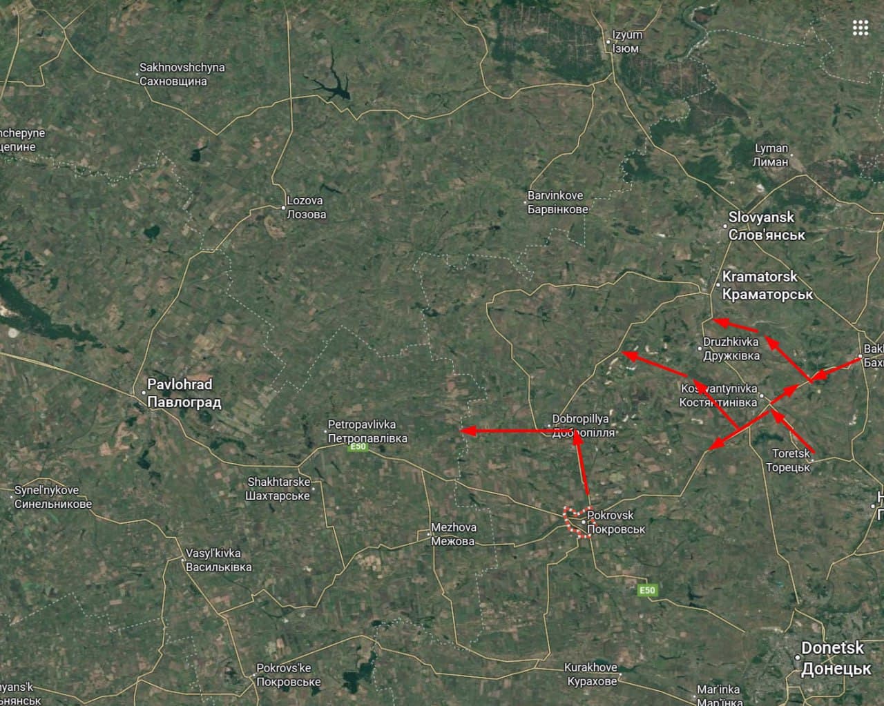 Russian Forces Target Strategic Shift as Pressure Mounts on Ukraine’s Eastern Front