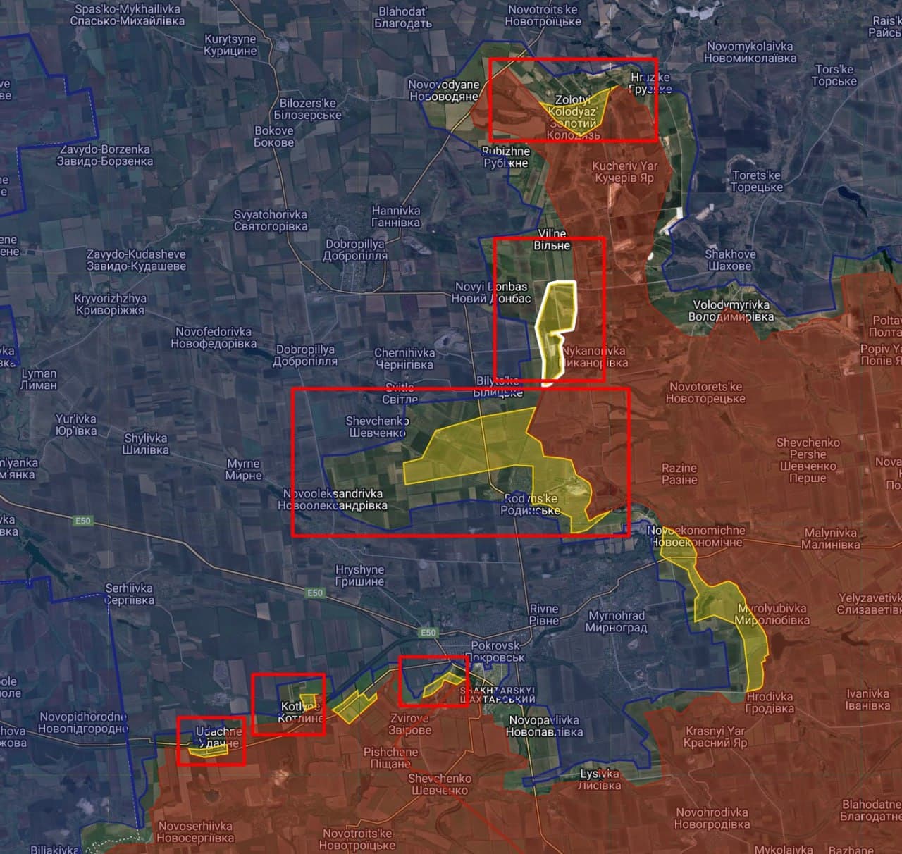 Russian Forces Capture Key Villages, Threatening Encirclement of Pokrovsk