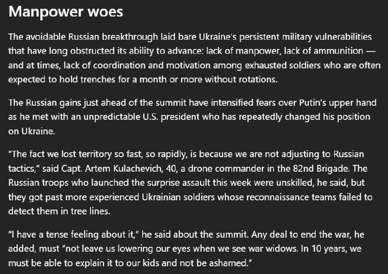 Ukraine Faces Critical Manpower Shortage as Russian Tactics Exploit Military Weaknesses