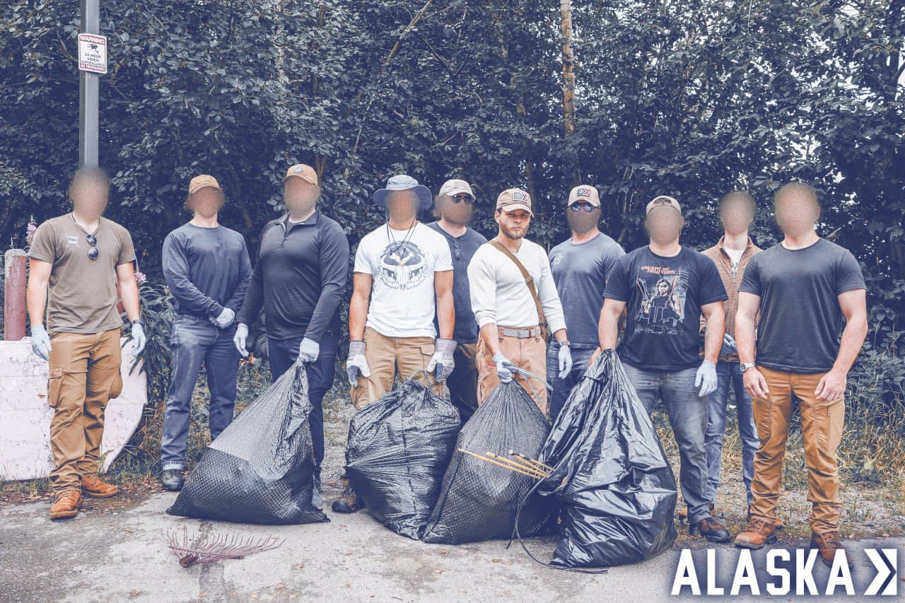 PF Activists Clean Up Anchorage, Promoting Community Engagement