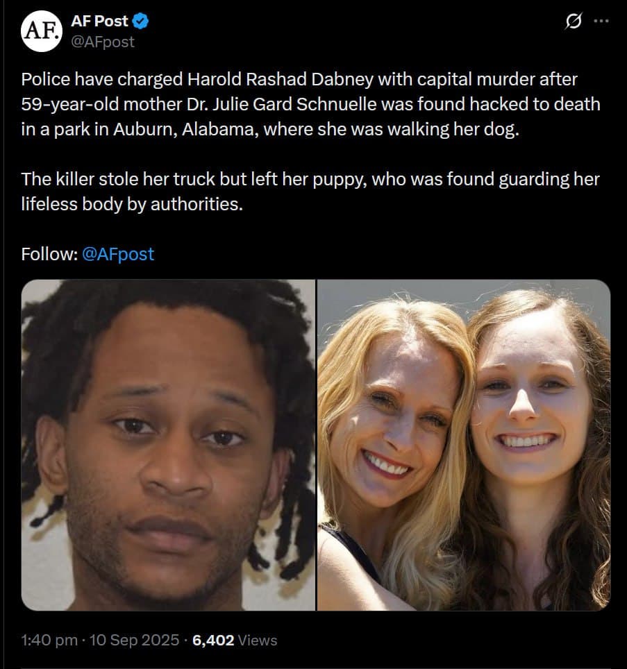 Retired Professor Hacked to Death in Auburn Park; Suspect Charged