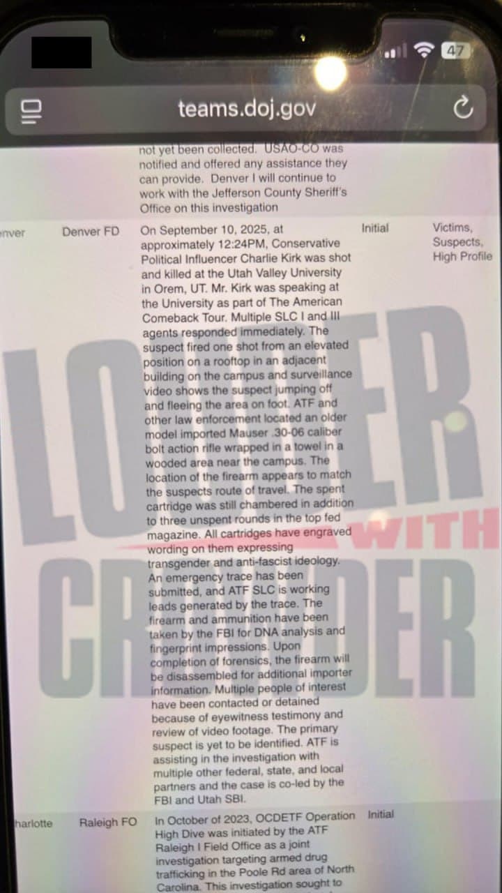 Charlie Kirk Killed in Shooting at Utah Valley University Event