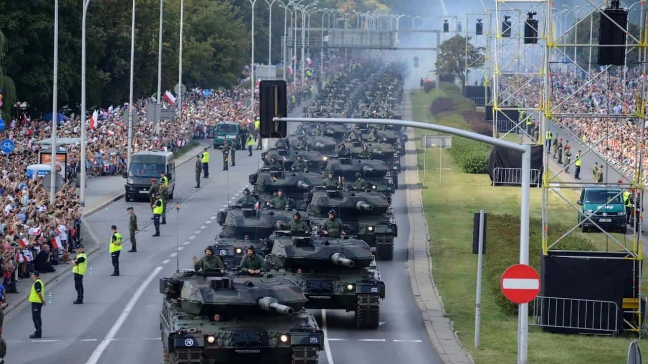 Poland Deploys 40,000 Troops as Tensions Rise with Russia, Belarus
