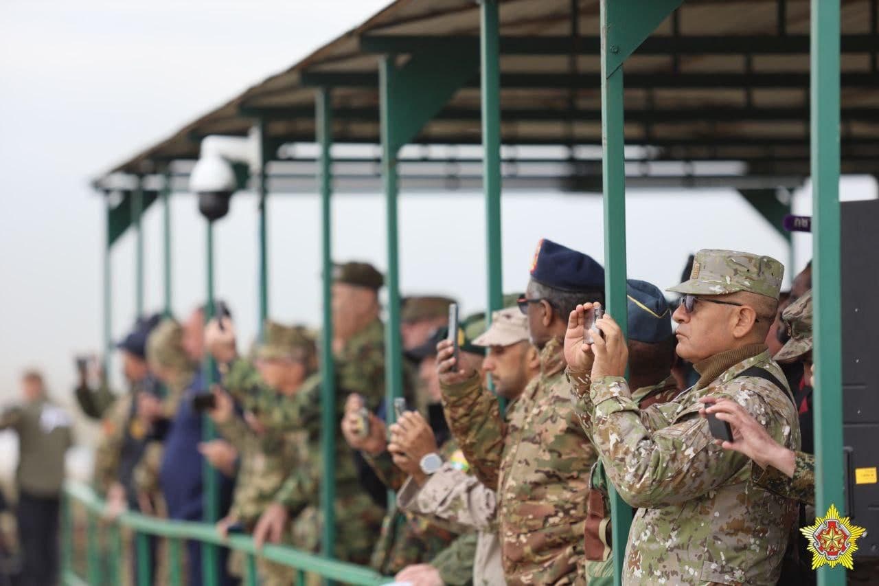 U.S. military officers observe Russia-Belarus Zapad-2025 war games