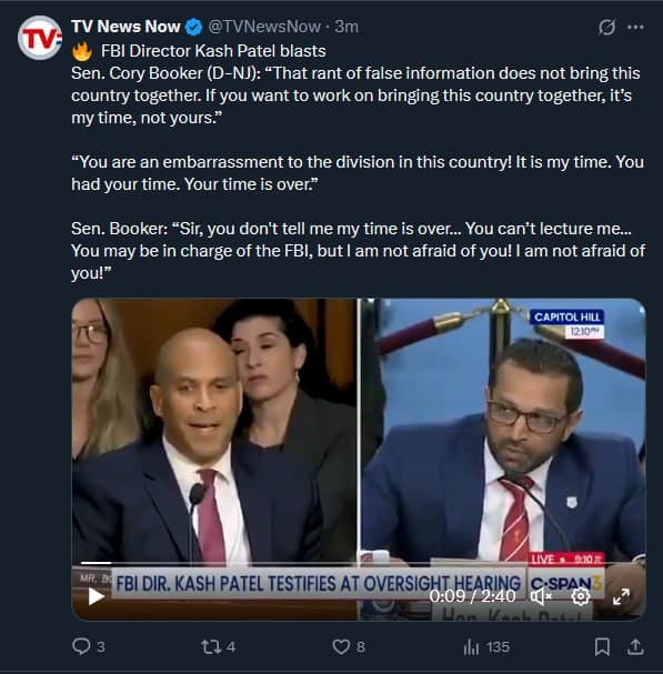 Trump Administration and GOP hold Congressional Hearing after ally's murder