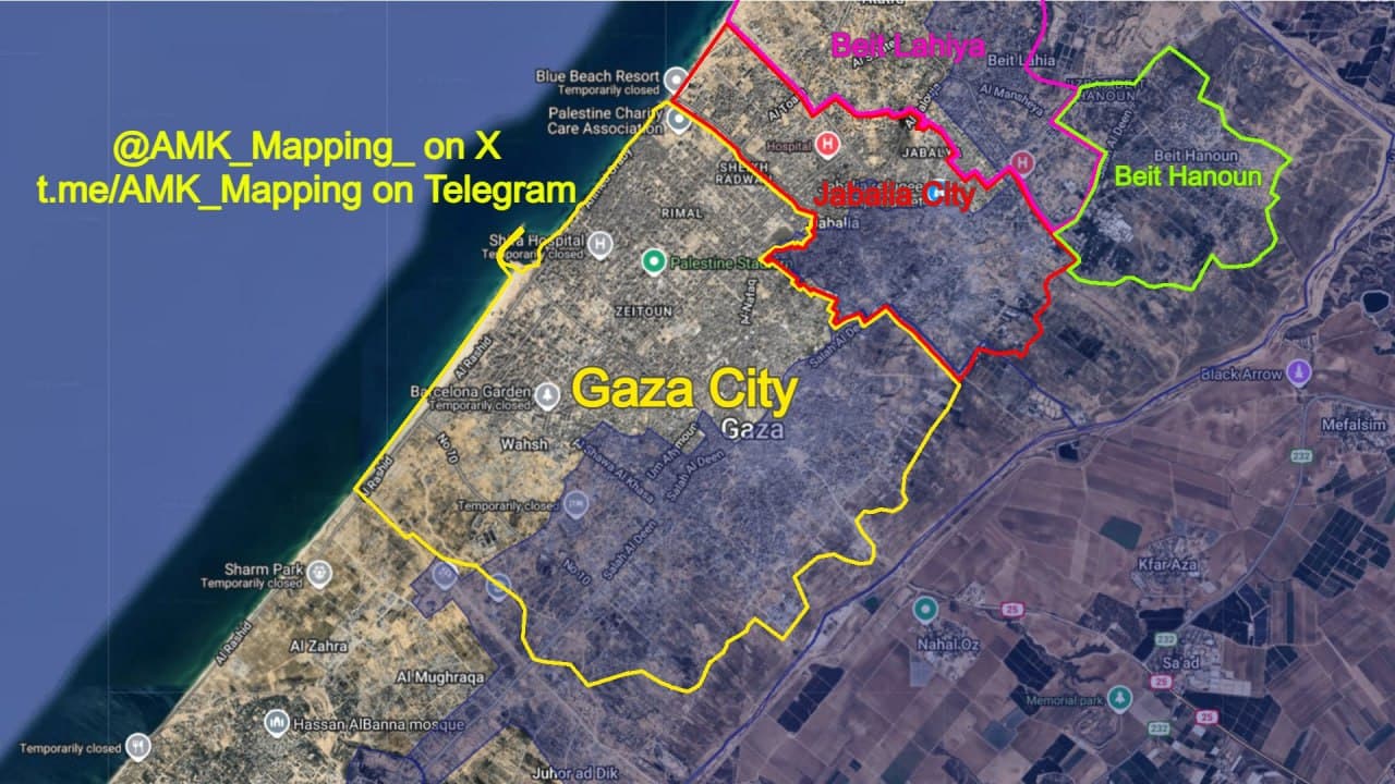 IDF confirms offensive to clear Gaza City, controls 46% of area