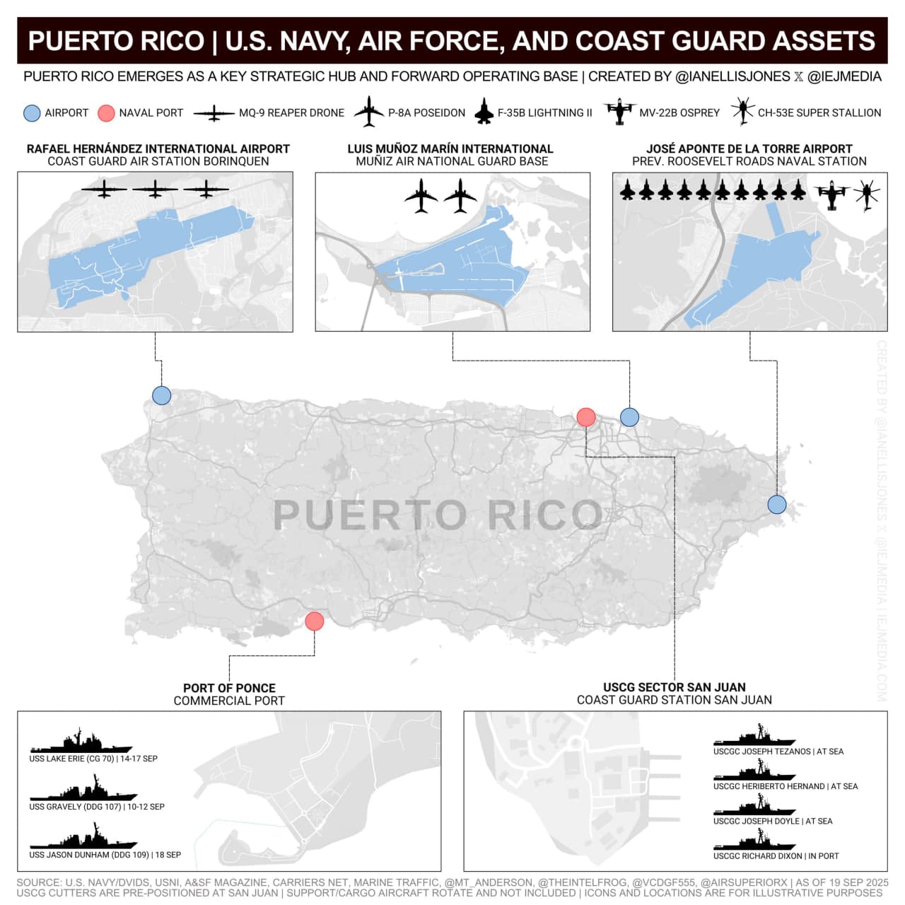Puerto Rico becomes key U.S. military hub for counter-narcotics operations