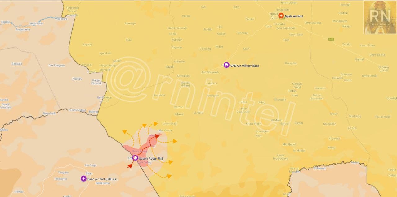 Wagner Group enters RSF-controlled Darfur, taking control of 5 towns