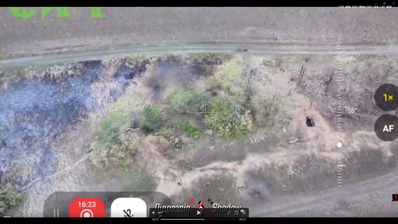 Ukrainian trench systems northeast of Uspenovka fall to advancing Russians