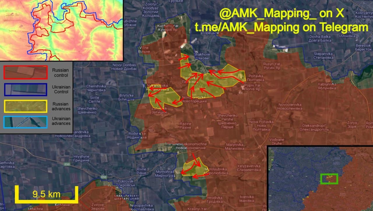Ukrainian offensive north of Pokrovsk fails as Russia recaptures territory
