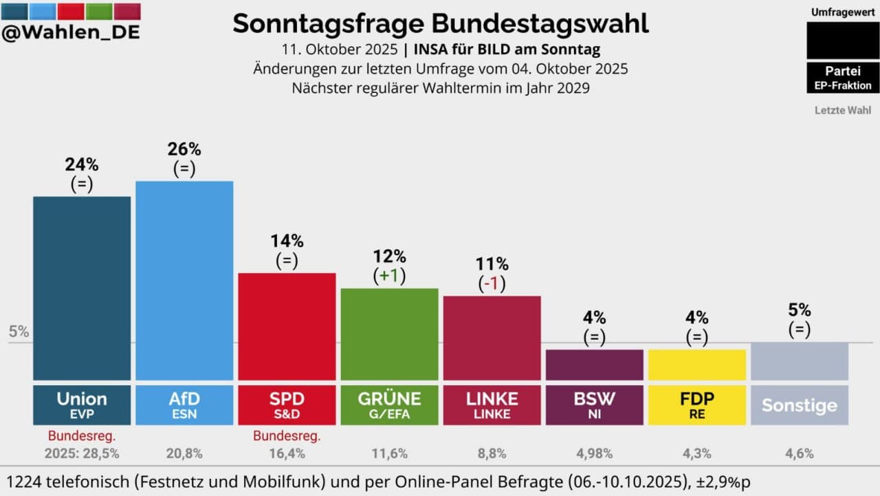 AfD overtakes CDU in German polls amid immigration discontent