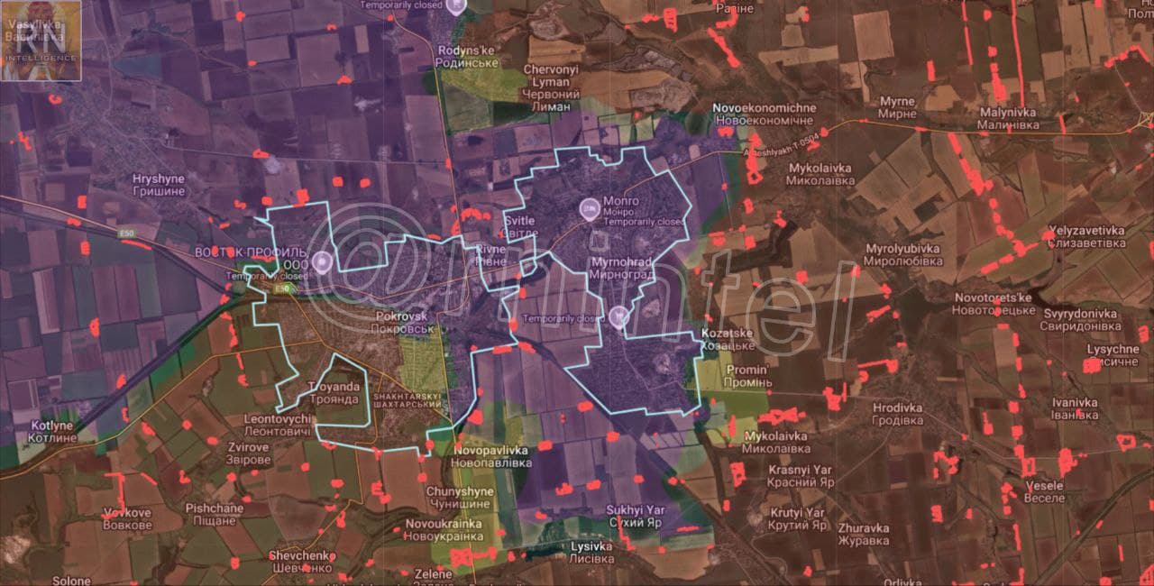 Ukrainian forces withdraw from Pokrovsk as Russian troops advance