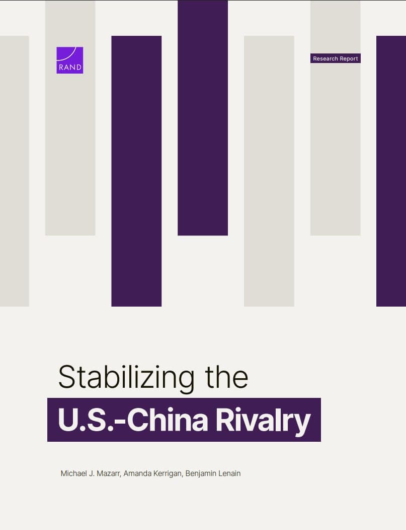 RAND Corporation recommends U.S. accept coexistence with China